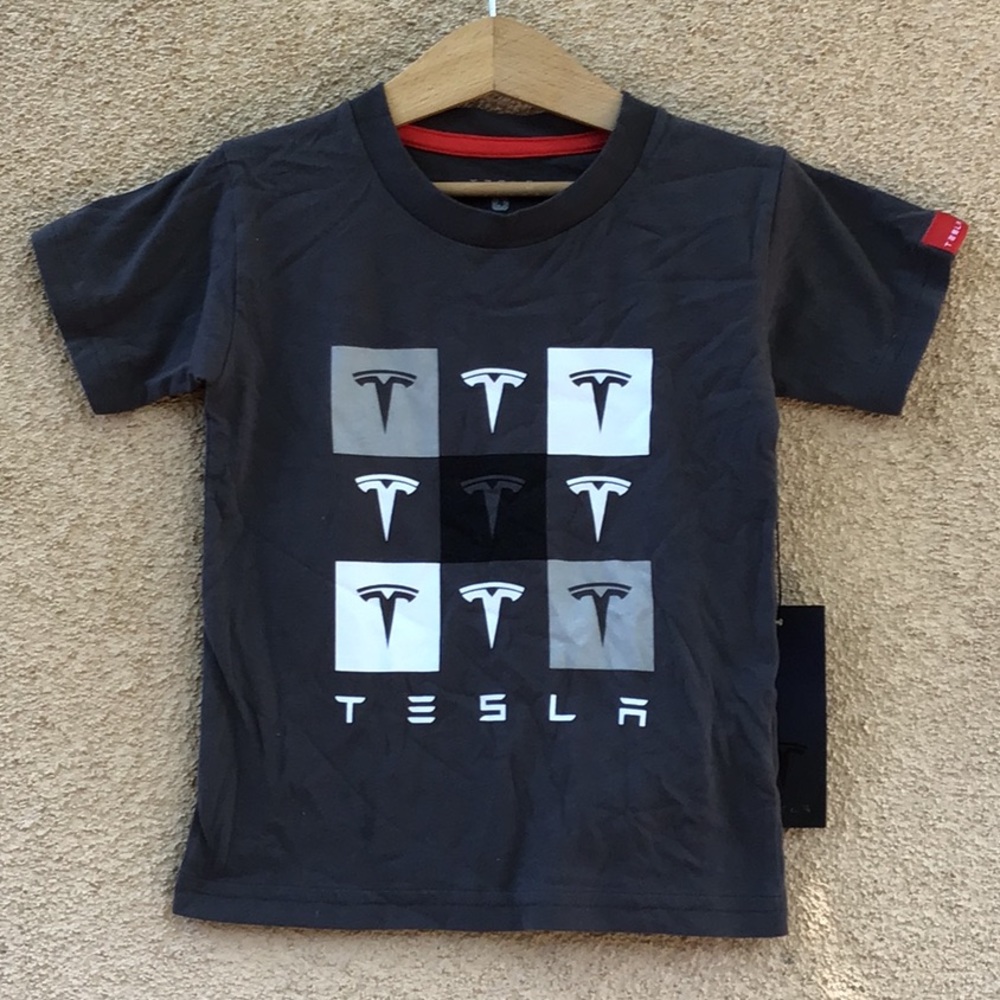 NWT Tesla Logo Tee Shirt